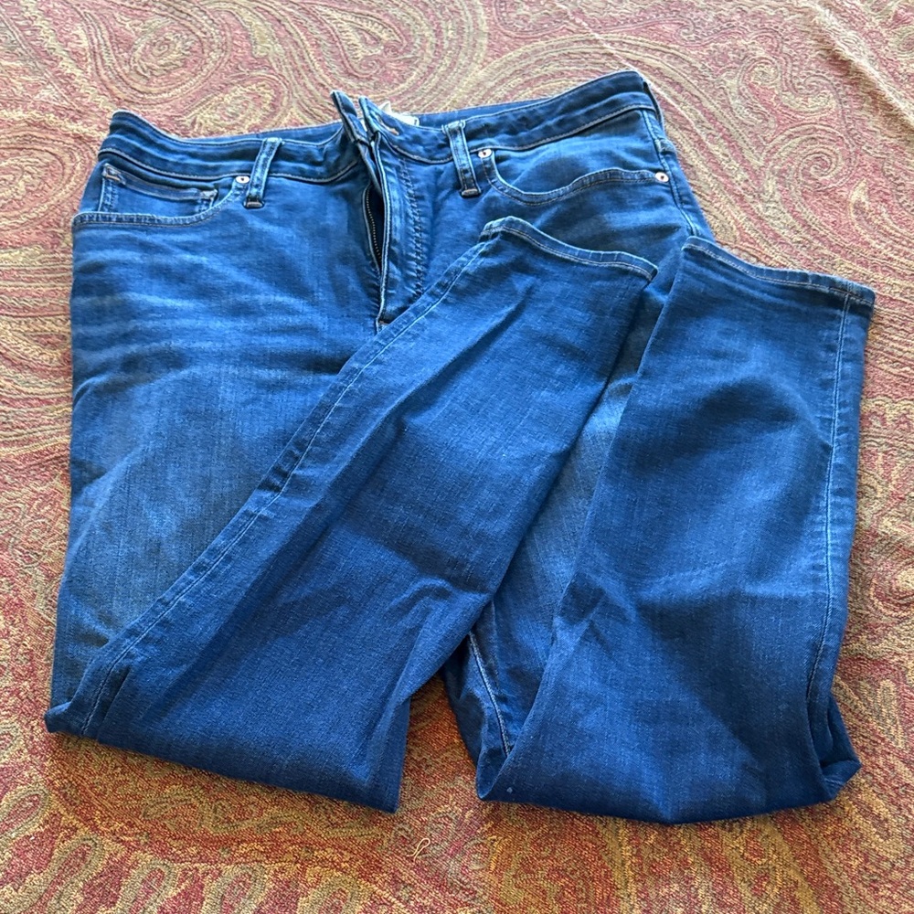 Madewell Classic Blue Straight Leg Jeans